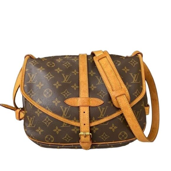 LOUIS VUITTON Saumur 30 Shoulder Crossbody Bag 💼 MB0045 - Picture 1 of 17